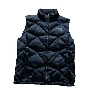 The North Face Black Puffer Vest